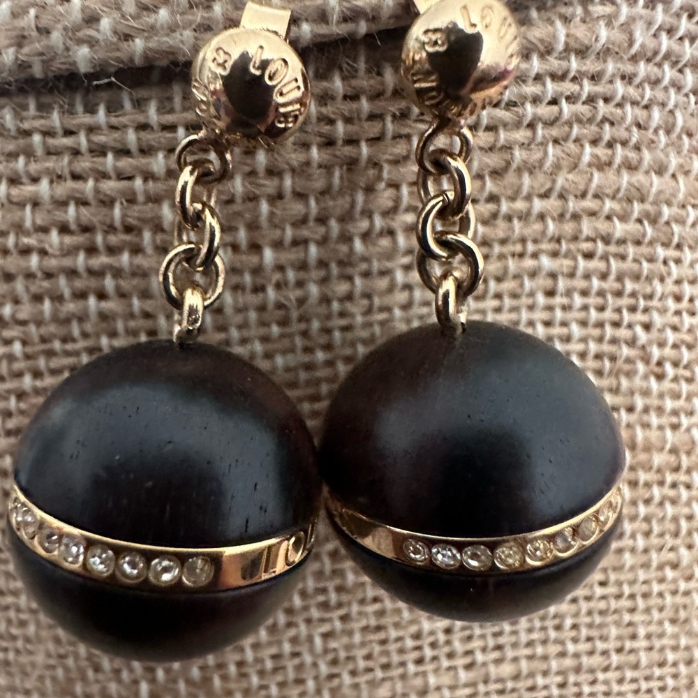 Authentic Vintage Louis Vuitton Pendant Necklace & earrings - Picture 4 of 9